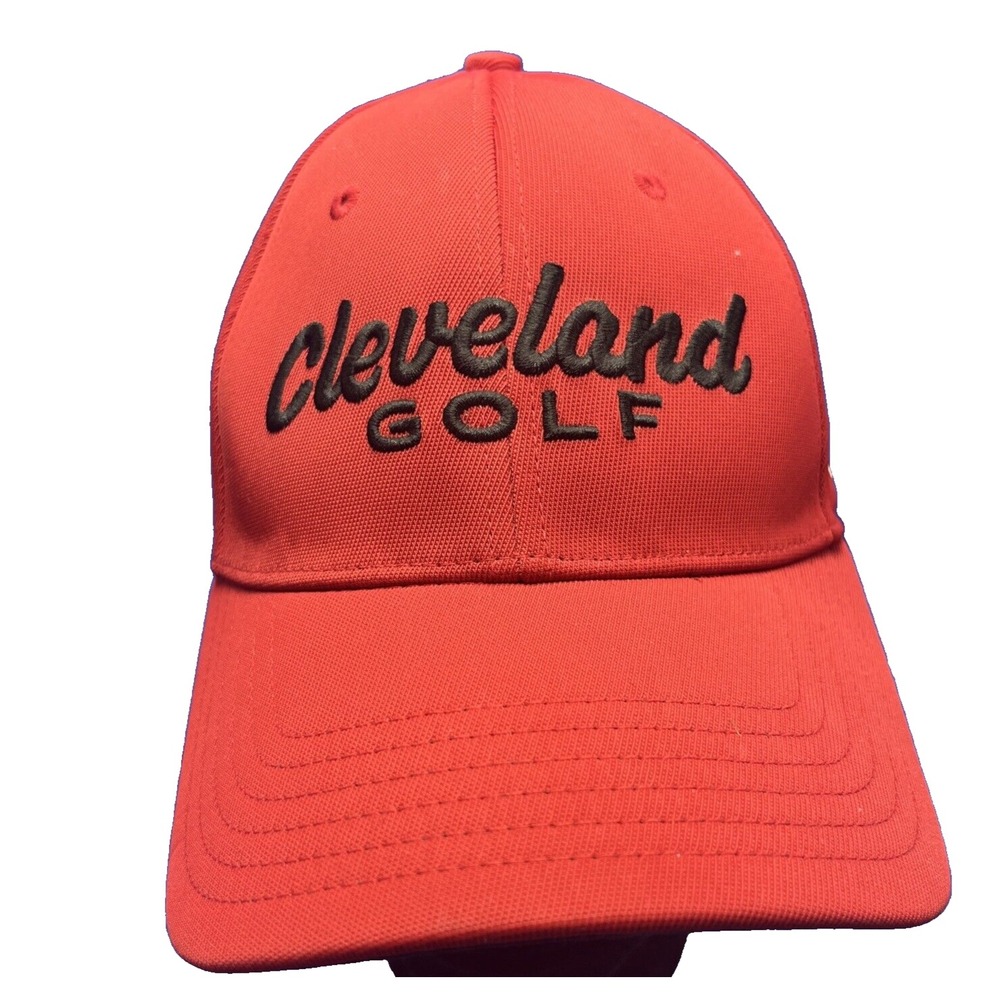 Cleveland‎ Golf Logo Red & Black Hat/Cap Adjustable